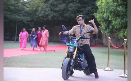 Anshul Sharma Unveils BMW EV at Rambagh Palace: A Symphony of Style, Sustainability, and Sophistication