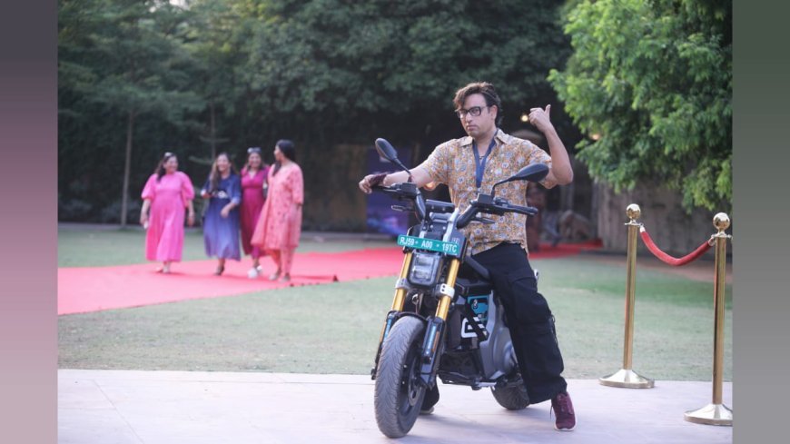 Anshul Sharma Unveils BMW EV at Rambagh Palace: A Symphony of Style, Sustainability, and Sophistication