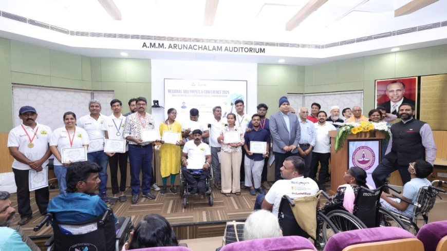 South Zone Abilympics Chennai: 14 PwD Medalists Advance to Nationals