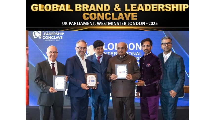 Global Brand and Leadership Conclave 2025 by The Brand Story Celebrated Business and Leadership Excellence at the UK Parliament