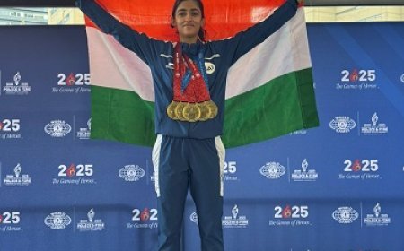India's First Woman Cyclist to Win 5 Bronze Medals at World Police Games - A Triumph of Vision and Grit Supported by M3M Foundation