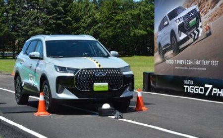 30 km/h Direct Impact Against 242 mm-high Obstacle: TIGGO7 CSH Passes Mexico Battery Scrape Test Without Critical Damage