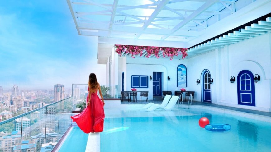 Discover Thane’s First Bespoke Designer Living with a Santorini-Inspired Pool at Larkins 315