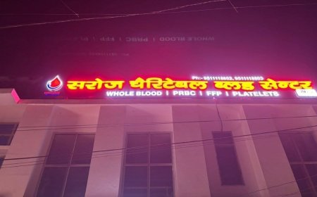Saroj Charitable Blood Centre Inaugurated in Sitapur: A New Era of Lifesaving Healthcare Begins