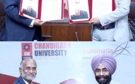 Chandigarh University Becomes 1st University in North India to sign MoU with Malomatia Technology Services