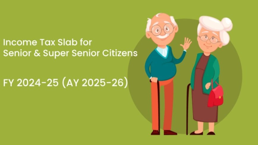 Income Tax Slab for Senior and Super Senior Citizens – FY 2024-25 (AY 2025-26)
