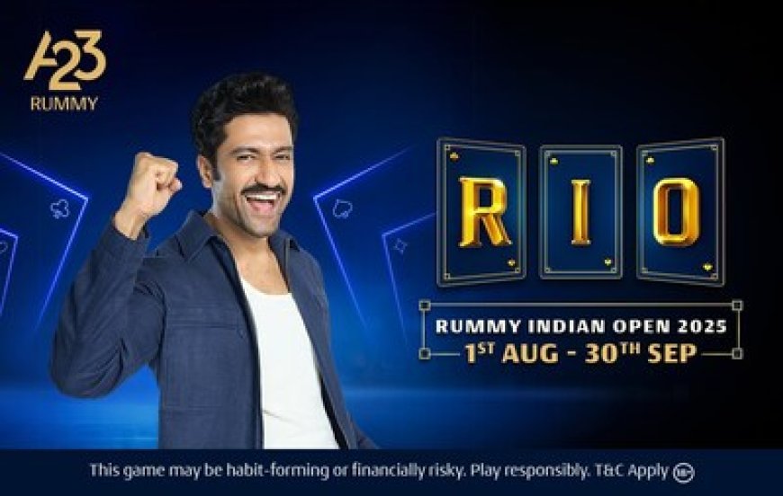 A23 launches the 3rd season of Rummy Indian Open with a ₹25 Crore prize pool and a high-stakes finale in Goa