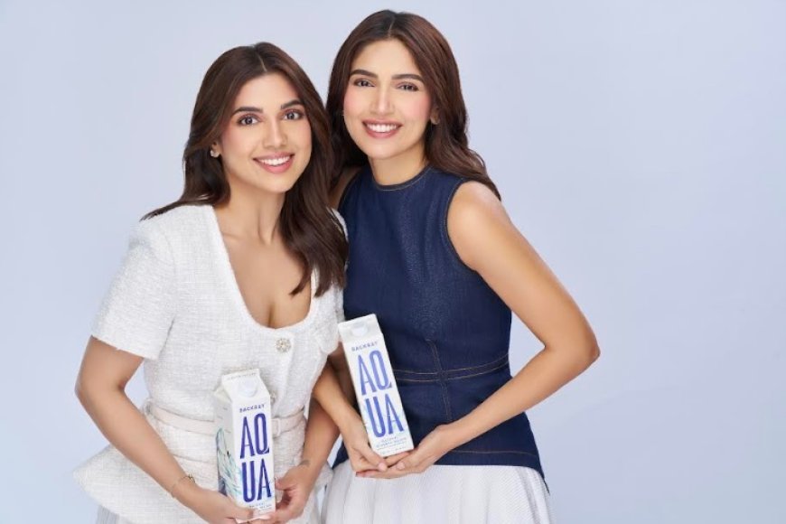 Bhumi and Samiksha Pednekar Launch Backbay: A New Chapter in Sustainable Hydration