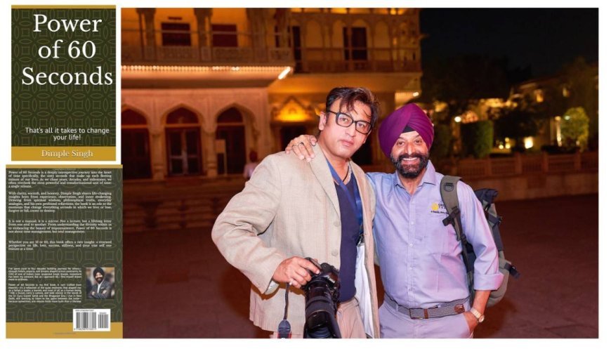 DIMPLE  SINGH Unfolds the POWER OF 60 SECONDS - in a Profound Interview with Anshul Sharma