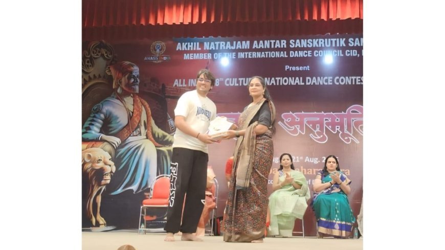 IOIA Triumphs at A.N.A.S.S. Nationals: Tej Sir Wins Nrutya Avishkar Award for Best Choreographer