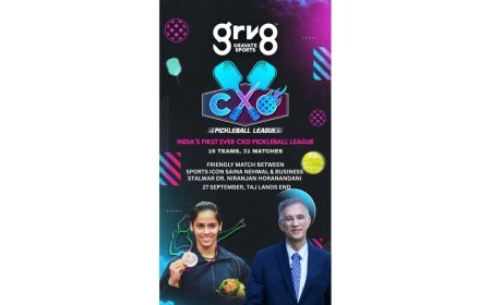 Gravate Sports organises India’s First CXO Pickleball League with Saina Nehwal in Mumbai