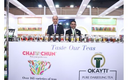 Chaichun and Okayti Highlight India’s Tea Heritage and Future Vision at World Food India 2025