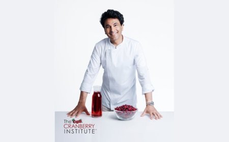 Michelin-Star Celebrity Chef Vikas Khanna is the new face of US Cranberries!