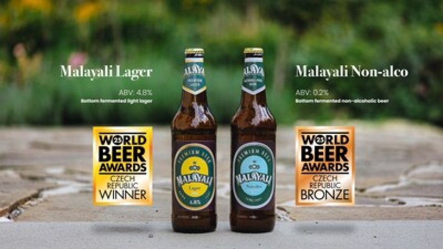 Poland-based MALAYALI Beer brews success with Gold and Bronze at the prestigious World Beer Awards 2025, in its debut year