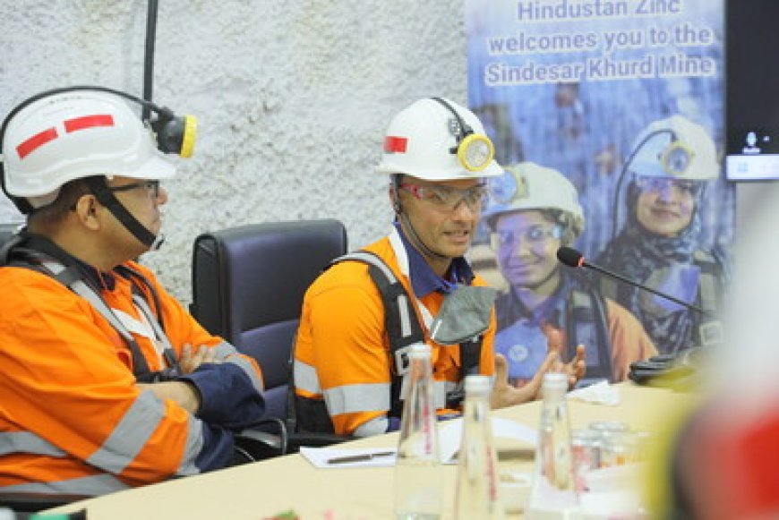 ICMM CEO Rohitesh Dhawan Visits Hindustan Zinc, commends its Innovation and ESG Leadership