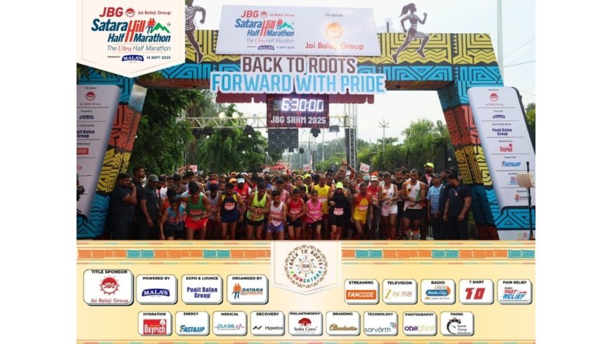 JBG Satara Hill Half Marathon 2025: A Rain-Soaked And Record-Breaking Celebration of Running