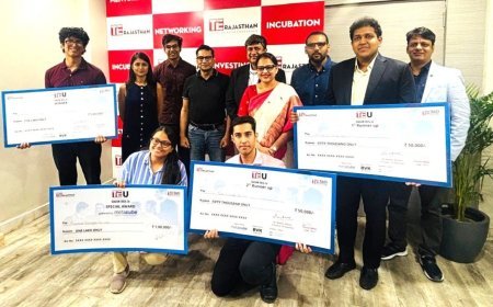 TiE U Rajasthan awards INR 7 Lakh in total prize money to emerging college innovators!