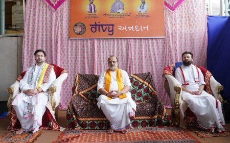 DIVY Foundation Observes 60th Birth Anniversary of Shree Vagishji with Social Welfare Initiatives in Vadodara