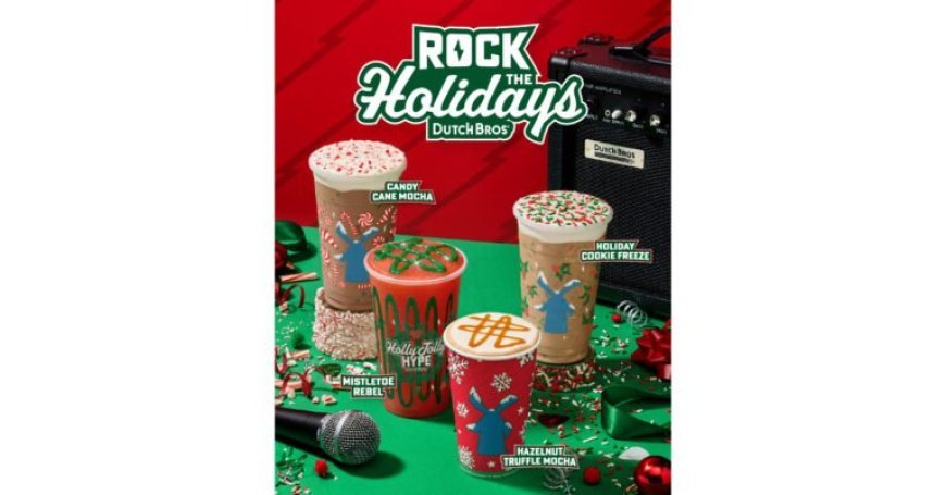 Dutch Bros® Cranks Up the Cheer with 2025 Holiday Menu
