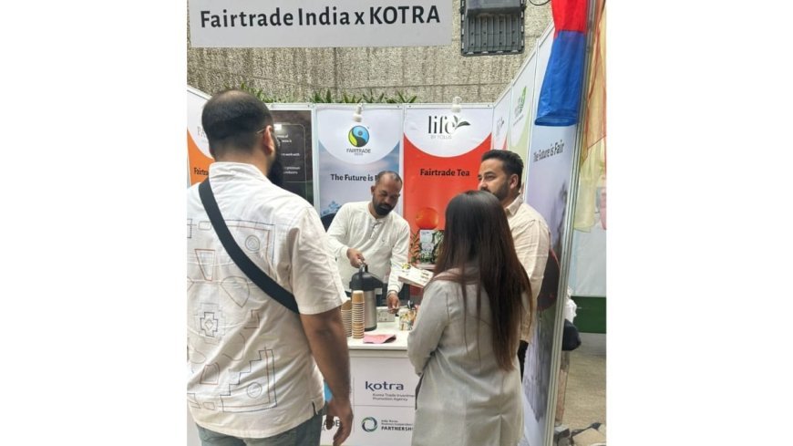 KOTRA India–Korea Business Cooperation Center and Fairtrade India Promote Ethical Consumption at Korea Street Fair 2025