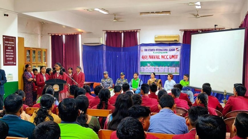 Vedanta Lanjigarh facilitates NCC induction at DAV Vedanta International School
