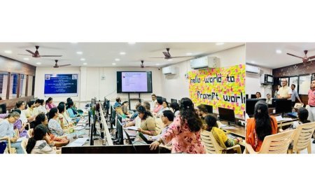 Sarvajanik University Hosts 5-Day AI Training for Teachers
