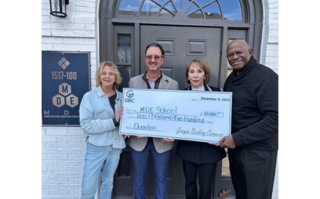 MDE School Receives $10,500 Contribution from Georgia Banking Company Through Georgia SSO Tax Credit Program to Support Scholarships for Low-Income Students
