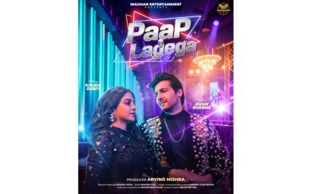 Waxman Entertainment Unveils ‘Paap Lagega’ Poster Featuring Aham Sharma, Sung by Nakash Aziz