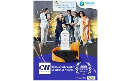 Shalya’s Silver Win at CII MedTech Quality Excellence Awards 2025 Marks Its Entry into India’s MedTech Big League