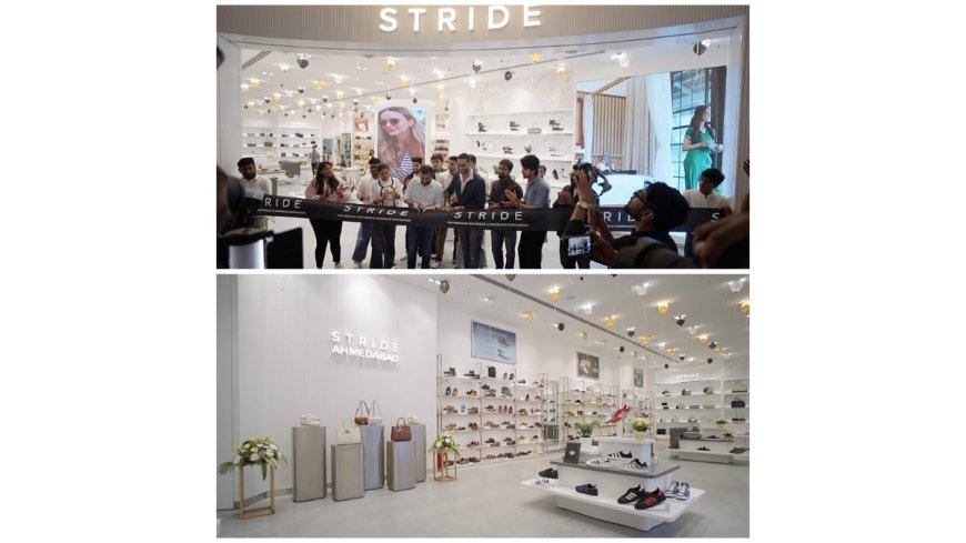 STRIDE Opens Its First Store in Ahmedabad at Palladium Ahmedabad Marking Its 16th Store in India