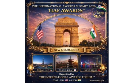 The International Awards Forum™ (TIAF Awards™) Unveils International Awards Summit 2026 in India and Abroad