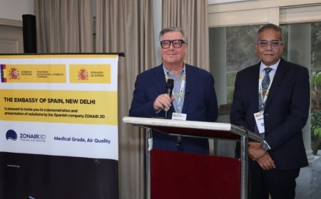 Spain’s Zonair3D is Advancing its ‘Made in India’ Initiative as Indoor Air Quality becomes a Central Focus in India’s Health Agenda
