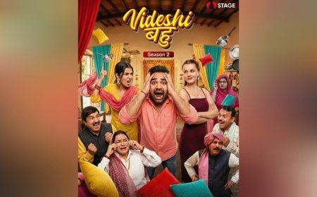 Second season of Haryana's superhit family comedy series, Videshi Bahu, has been released on STAGE App