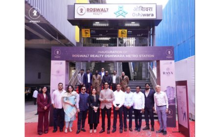 Next Stop: Roswalt Realty Oshiwara Mumbai Metro Station Gets a New Identity as Roswalt Realty Takes Naming Rights for a Year