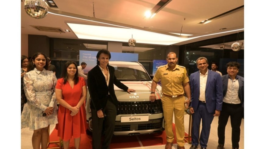 Grand Launch of ‘New KIA Seltos’ in Navi Mumbai; Event Graced by Indian Idol Abhijeet Sawant