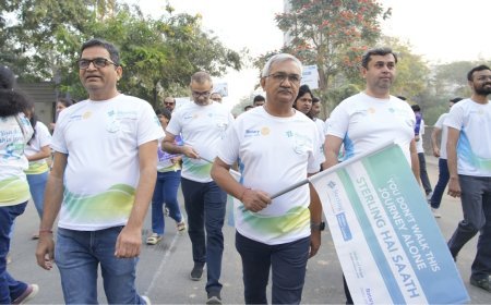 Sterling Hospitals’ Sindhubhavan Unit Spearheads Major Cancer Awareness Walkathon with Rotary Club