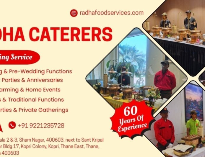 Radha Caterers: The leading Pure Veg Catering Service in Mumbai