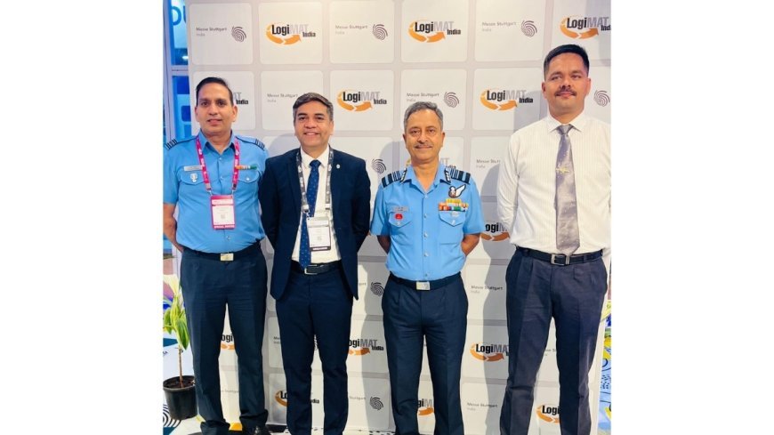 Air Marshal Ajay Kumar Pan Explores Future-Ready Logistics at LogiMAT India 2026