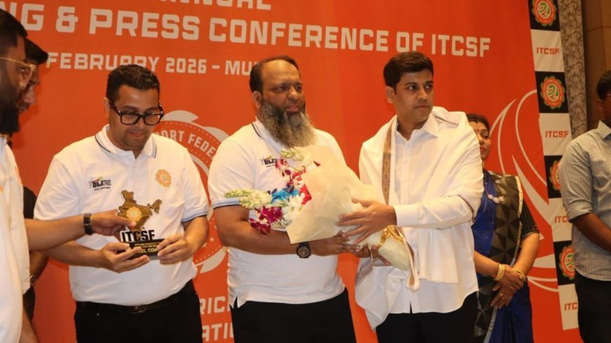 Tennis Cricket Sport Federation of India (ITCSF) Announces MP Dr. Shrikant Shinde as New National President