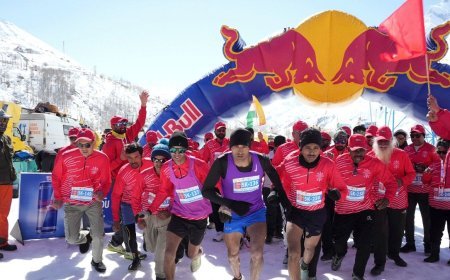 Snow Marathon League Launched in India; SnowTails Fest in Lahaul from March 20–22
