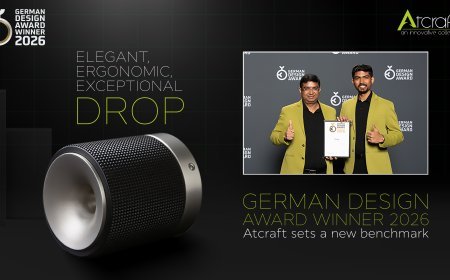 Premium Door Handle Design That Made History: Atcraft Wins German Design Award 2026