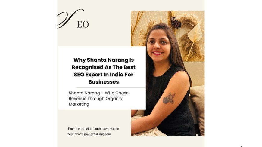 Why Shanta Narang Is Recognised As The Best SEO Expert In India For Businesses