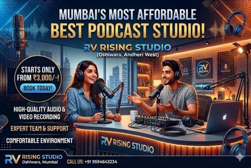 “Home Recording Isn’t Enough”: Why RV Rising Podcast Studio is the Secret to Viral Podcast Success