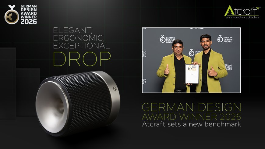 Premium Door Handle Design That Made History: Atcraft Wins German Design Award 2026