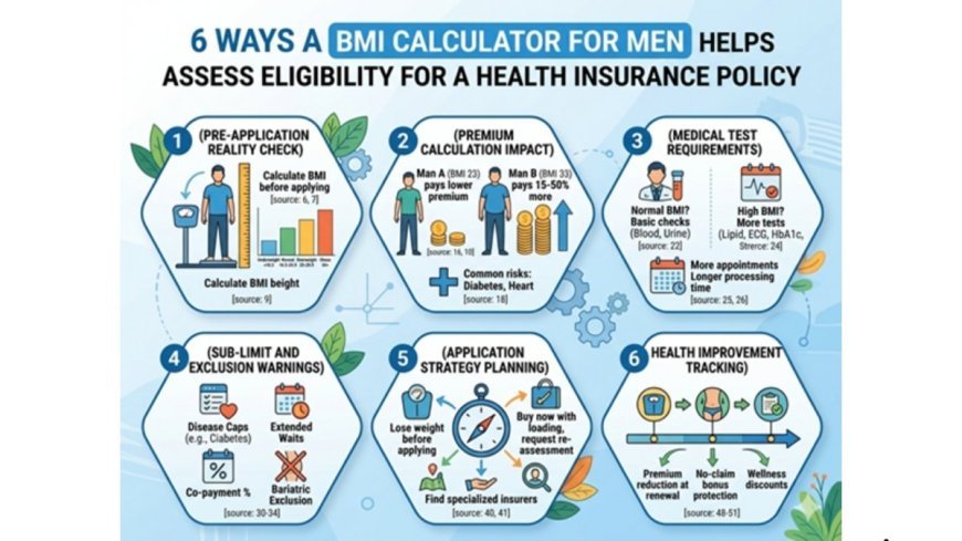 6 Ways a BMI Calculator for Men Helps Assess Eligibility for a Health Insurance Policy