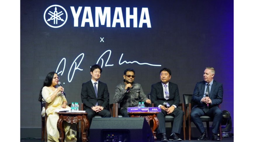 Yamaha Music India announces International Music Icon and Academy Award-winning Composer, A.R. Rahman, as their Brand Ambassador