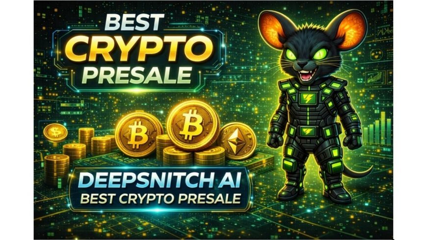 Best Crypto Presale: DeepSnitch AI Bags 300x Prediction as March 31 Deadline Drives Real Demand While Maxi Doge and Dogeball Are Left Chasing Hype