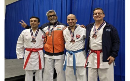 Indian Martial Artist Yashpal Singh Kalsi Clinches Gold at US Open Karate Championship Despite Injury and Illness