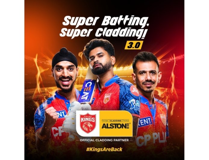 Alstone Strengthens Its National Presence with Punjab Kings as Official Cladding Partner for India’s Premier T20 Cricket League 2026