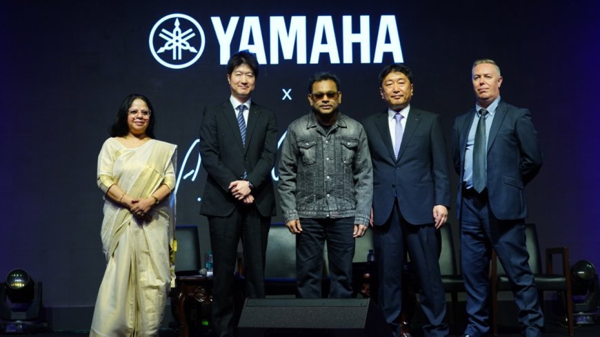 Yamaha Music India Pvt. Ltd. announced the appointment of A.R. Rahman, Academy Award-winning composer and Internationally Acclaimed Music Icon as Brand Ambassador
